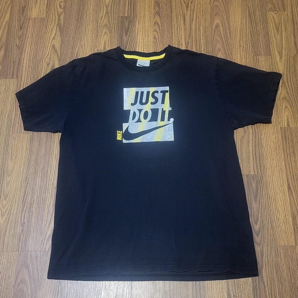 Vintage Nike Grey Tag “Just Do It” Men’s XL Tee Made in Canada C7